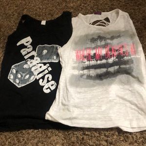 Kids Medium tank top Lot of 2.